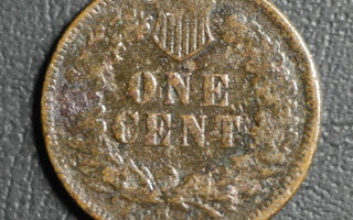 usa 1 cent 1874  #297