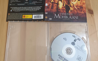 Last of the Mohicans DVD suomi