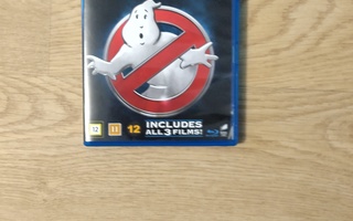 Ghosbusters Collection Includes all 3 films blu ray