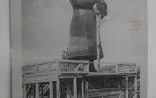 Berliini, Hindenburgin näköispatsas, mv pk, 1923 Suomeen