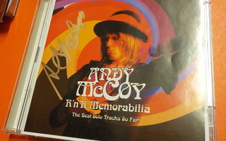 ANDY MCCOY - R N R MEMORABILIA CD KAHDELLA NIMMARILLA