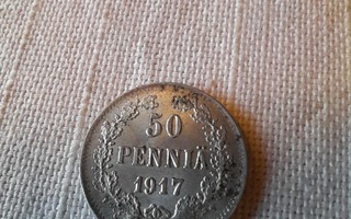 50 peeniä 1917