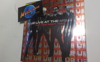 U2 - LIVE AT THE APOLLO ONE NIGHT ONLY UUSI 2CD