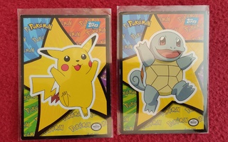 Pokemon TOPPS tarrakortti Pikachu