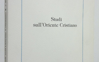Gaetano Passarelli : Studi sull'Oriente Cristiano 4,2