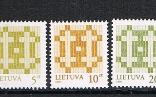 Liettua 1998 - Yleismerkit (3)  ++