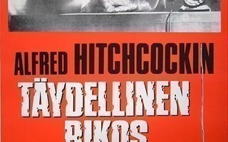 Elokuvajuliste: Täydellinen rikos (Alfred Hitchcock)