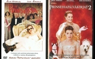 Prinsessapäiväkirjat 1 & 2 (Anne Hathaway,Julie Andrews)2DVD