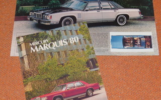 1980 Mercury Marquis esite - KUIN UUSI - 16 sivua