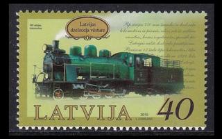 Latvia 791 ** Rautateiden historiaa (2010)