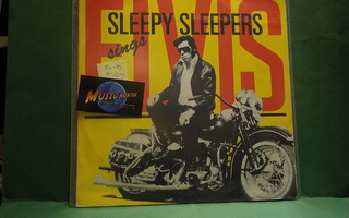 SLEEPY SLEEPERS - SINGS ELVIS M- / EX+ FIN-89 LP