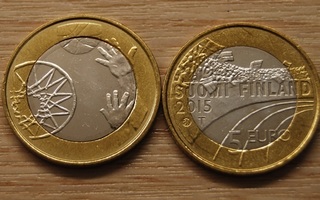 Suomi 5 € 2015  - Koripallo