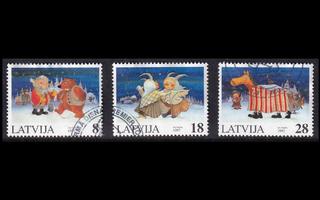 Latvia 471-3 o Joulu (1997)