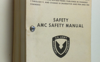 U.S. Army Materiel Command : Safety : AMC Safety Manual