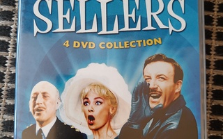 Peter Sellers Collection 4DVDBOX Suomijulkaisu