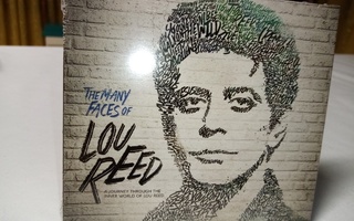 3CD THE MANY FACES OF LOU REED ( UUSI) SIS POSTIKULU