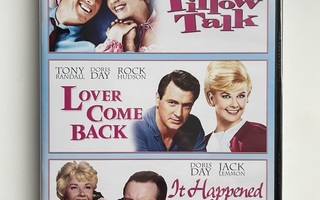 Doris Day - 3 Film Box Set (Uusi)