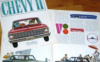 1964 Chevrolet Chevy II esite - KUIN UUSI -