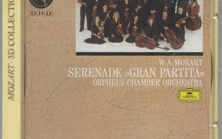 MOZART: Serenadi No. 10 B-duuri Gran Partita – DG RI CD 1991
