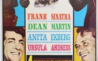 Elokuvajuliste: 4 Teksasista (Frank Sinatra, Dean Martin)
