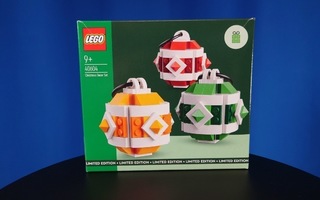 LEGO 40604: Christmas Decor Set  (UUSI)