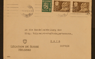 # 19181 # Kirje lp Helsinki -> Sveitsi