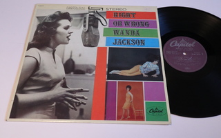 Wanda Jackson - Right Or Wrong -LP *1961 COUNTRY ROCK & ROLL