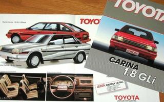 1987 Toyota Carina 1.8 GLi esite - KUIN UUSI -  suom