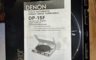 Denon dp-15f levysoitin