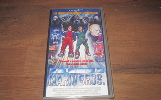 SUPER MARIO BROS. - elokuva - Bob Hoskins (1993) VHS