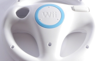 Original Wii Racing Wheel (White)