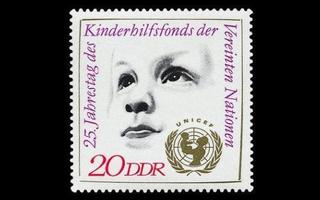 DDR 1690 ** UNICEF 25v (1971)