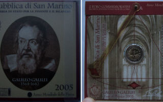 San Marino "Galileo Galilei" Erikois 2e vuodelta 2005