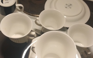Arabia Lyra Nikko Ceramics kahvikuppi