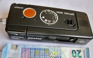 VANHA Kamera Agfa Optima 6000 Pocket Sensor SIISTI