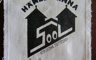 Kangasmerkki / ompelukuva: Hämeenlinna SOOL Talvipäivät 2001