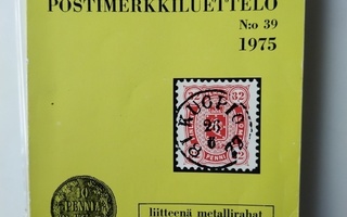 LaPe Suomi postimerkkiluettelo N:o 39 1975