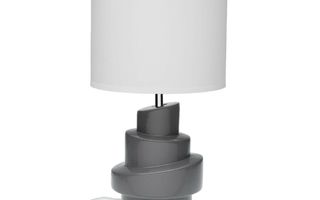 Pöytälamppu Versa Harmaa Valkoinen Keraminen 40 W 20 x 35 