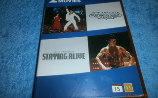 SATURDAY NIGHT FEVER & STAYING ALIVE  -  2DVD