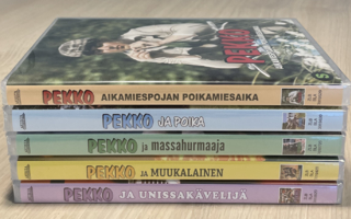 Timo Koivusalon PEKKO-kokoelma (1993-1997) 5DVD (UUSI)