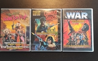 Troma DVD:t - Nuke em' High - Combat Shock - Troma's War