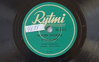 Savikiekko 1950 - Sakari Halonen - Rytmi VR 6045