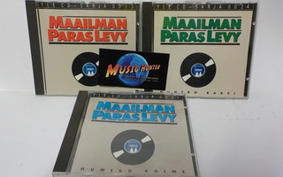 YLE CD-SARJA - MAAILMAN PARAS LEVY OSA 1, 2 & 3 CD