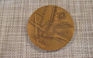 50 Lat Daru Pomorza mitali 1930-1980.