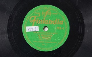 Savikiekko 1956 Etelä-Hämeen Pelimanniyhtye Finlandia PES 4