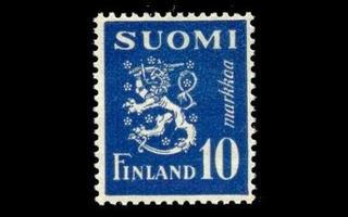 300 ** Leijona 10 mk sininen (1945)