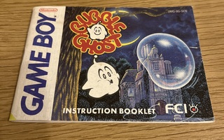 Gameboy Bubble Ghost manual