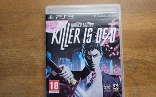 Limited edition killer is dead ps3
