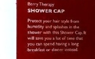 Shower cap suihkumyssy