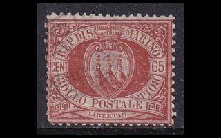 San Marino 19 o Vaakuna 65 C (1892)